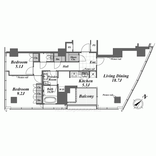 Property Blueprint /rent/tokyoapartment/search/results/166006/2011010123.html