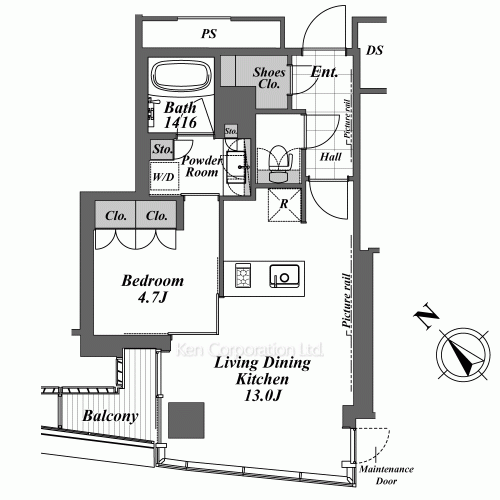 Property Blueprint /rent/tokyoapartment/search/results/166006/2011010191.html