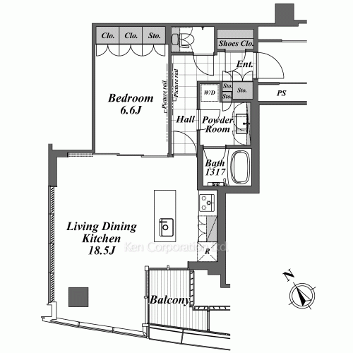 Property Blueprint /rent/tokyoapartment/search/results/166006/2011010210.html