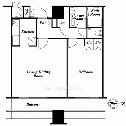 Property Blueprint /rent/tokyoapartment/search/results/163507/2011010303.html
