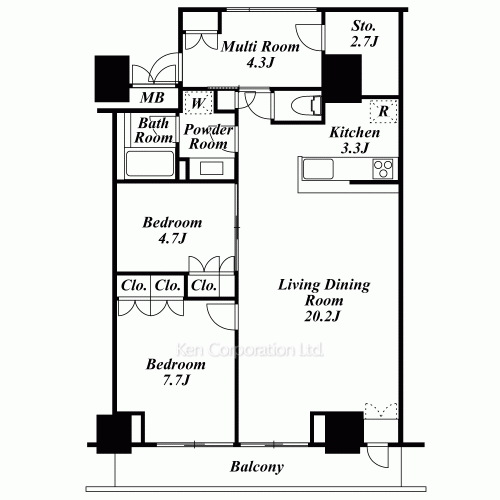 Property Blueprint /rent/tokyoapartment/search/results/137355/2011011156.html