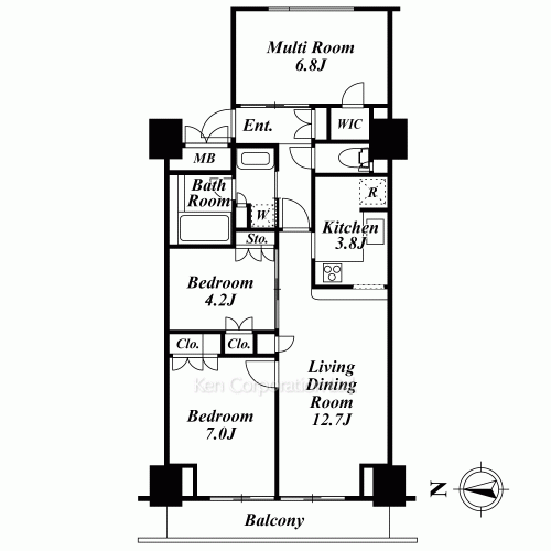 Property Blueprint /rent/tokyoapartment/search/results/137355/2011011158.html