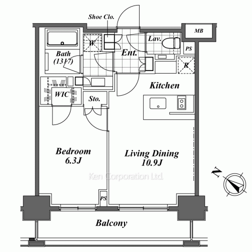 Property Blueprint /rent/tokyoapartment/search/results/166282/2011020354.html