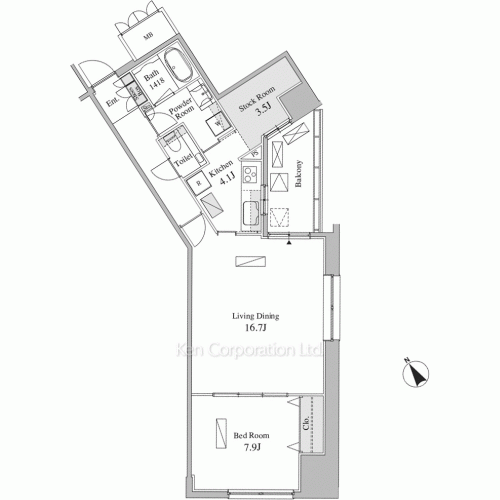 Property Blueprint /rent/tokyoapartment/search/results/164503/2011030317.html