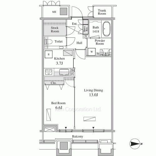 Property Blueprint /rent/tokyoapartment/search/results/164503/2011030340.html