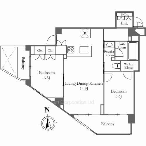 Property Blueprint /rent/tokyoapartment/search/results/149984/2011040396.html