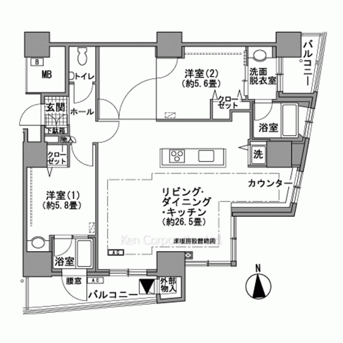 Property Blueprint /rent/tokyoapartment/search/results/164786/2011040594.html