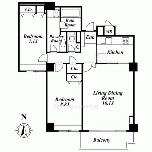 Property Blueprint /rent/tokyoapartment/search/results/110584/2011040666.html