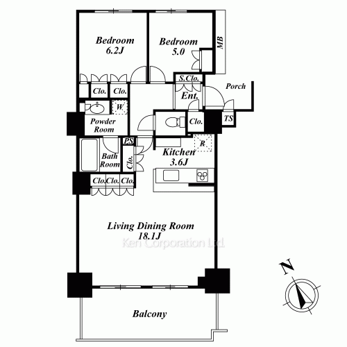 Property Blueprint /rent/yokohamaapartment/search/results/167310/2011060354.html