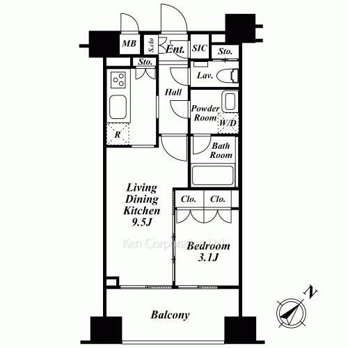 Property Blueprint /rent/tokyoapartment/search/results/166086/2011070309.html