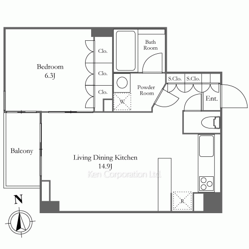 Property Blueprint /rent/tokyoapartment/search/results/149984/2011090344.html