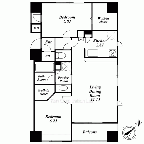 Property Blueprint /rent/tokyoapartment/search/results/166349/2011090641.html