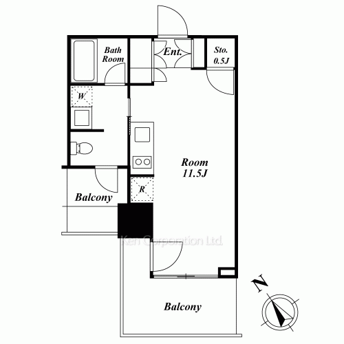Property Blueprint /rent/tokyoapartment/search/results/167955/2011090678.html
