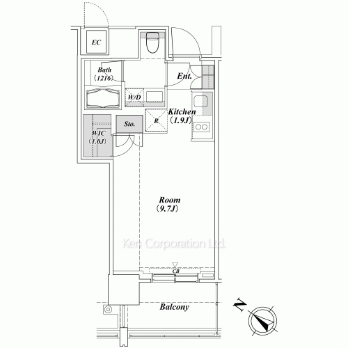 Property Blueprint /rent/tokyoapartment/search/results/167955/2011090708.html