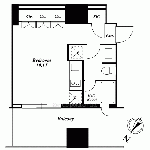 Property Blueprint /rent/tokyoapartment/search/results/167955/2011090852.html