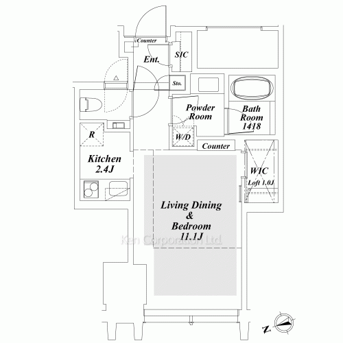 Property Blueprint /rent/tokyoapartment/search/results/168069/2011100509.html