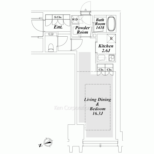 Property Blueprint /rent/tokyoapartment/search/results/168069/2011100519.html