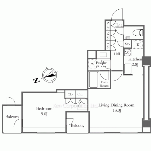 Property Blueprint /rent/tokyoapartment/search/results/168253/2011110356.html