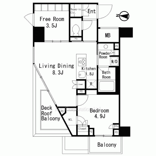 Property Blueprint /rent/tokyoapartment/search/results/158728/2011110403.html