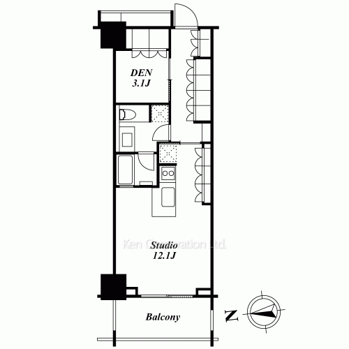 Property Blueprint /rent/tokyoapartment/search/results/166290/2011120549.html