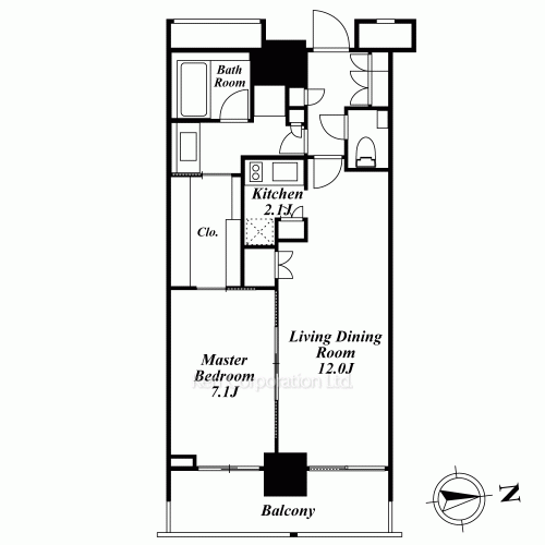 Property Blueprint /rent/tokyoapartment/search/results/166290/2011120634.html
