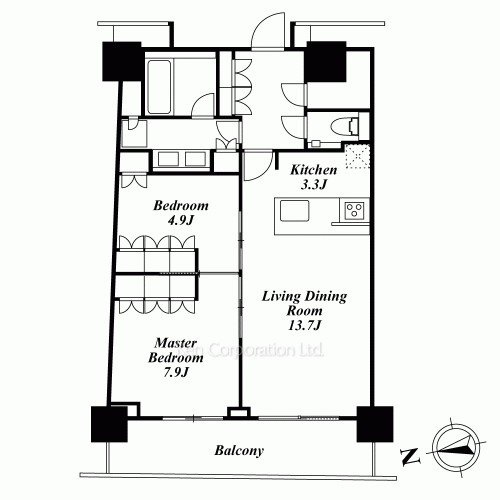 Property Blueprint /rent/tokyoapartment/search/results/166290/2011120798.html