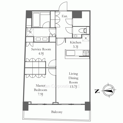 Property Blueprint /rent/tokyoapartment/search/results/166290/2011120799.html