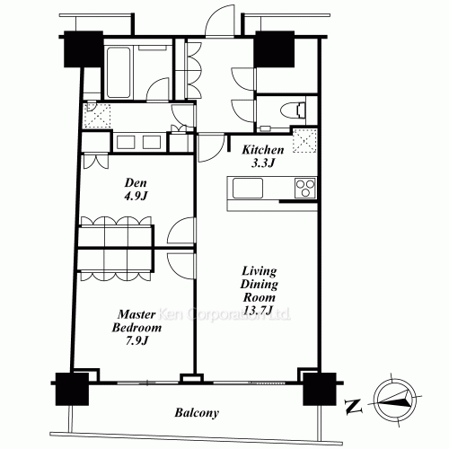Property Blueprint /rent/tokyoapartment/search/results/166290/2011120810.html
