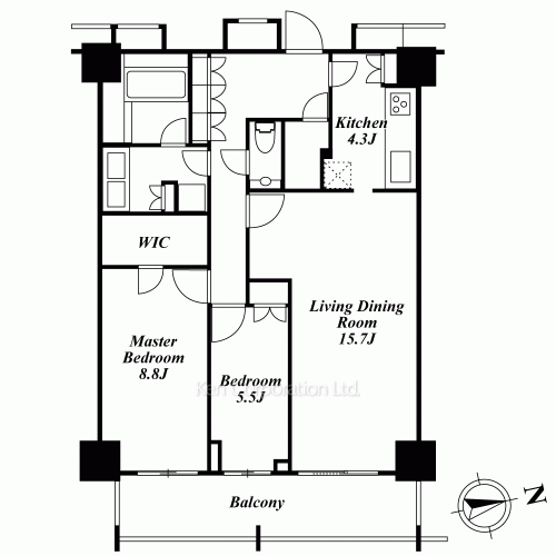 Property Blueprint /rent/tokyoapartment/search/results/166290/2011120846.html