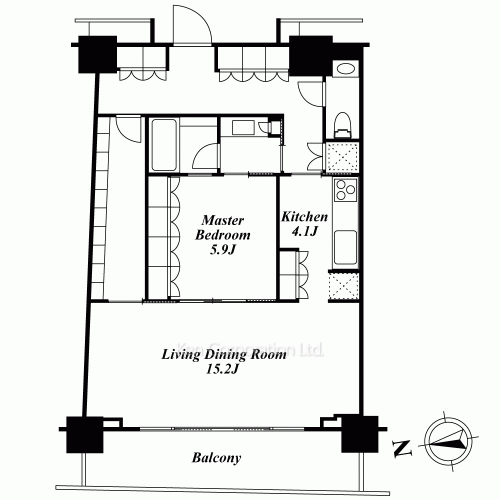 Property Blueprint /rent/tokyoapartment/search/results/166290/2011121094.html