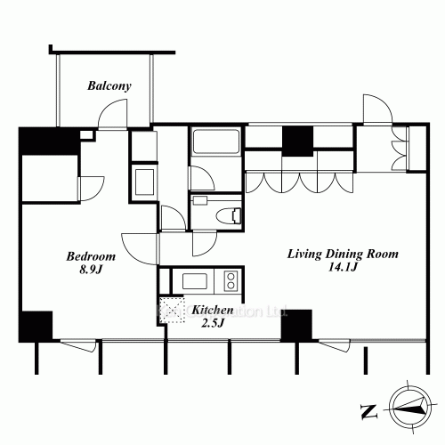 Property Blueprint /rent/tokyoapartment/search/results/166290/2011121178.html