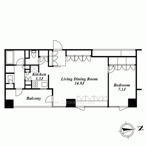 Property Blueprint /rent/tokyoapartment/search/results/168544/2011121227.html