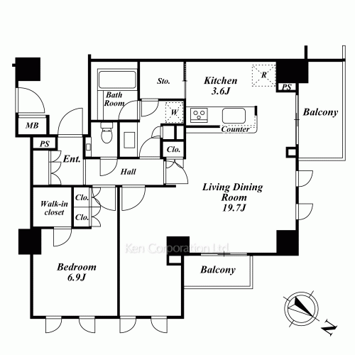 Property Blueprint /rent/tokyoapartment/search/results/164975/2012020386.html