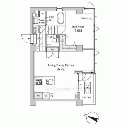 Property Blueprint /rent/tokyoapartment/search/results/168873/2012020559.html