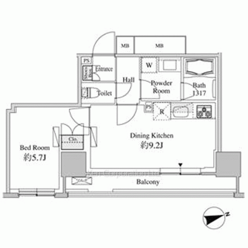Property Blueprint /rent/tokyoapartment/search/results/165295/2012020902.html
