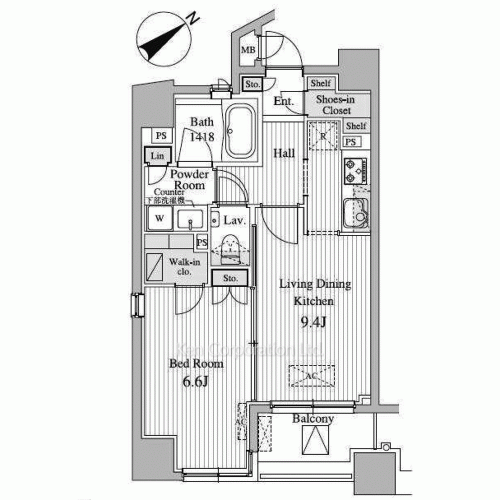 Property Blueprint /rent/tokyoapartment/search/results/166086/2012021022.html