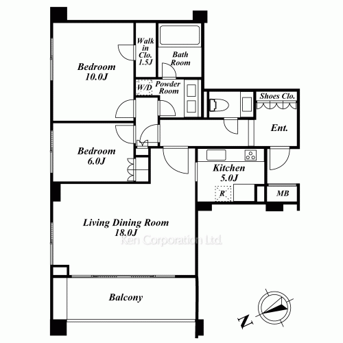 Property Blueprint /rent/tokyoapartment/search/results/161501/2012030950.html