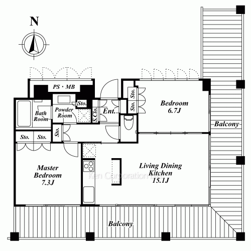 Property Blueprint /rent/tokyoapartment/search/results/169443/2012050460.html