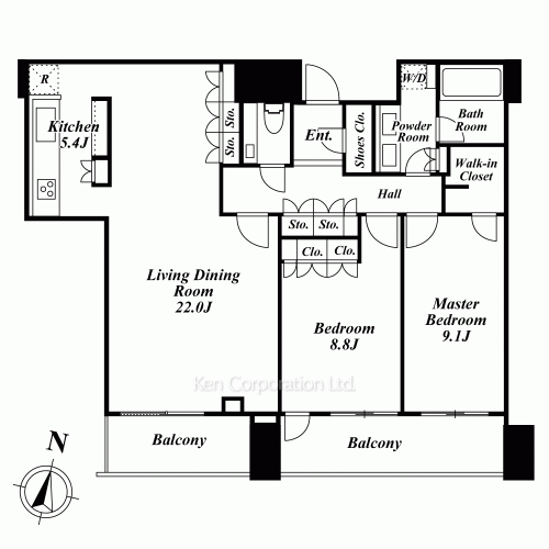 Property Blueprint /rent/tokyoapartment/search/results/158133/2012050685.html