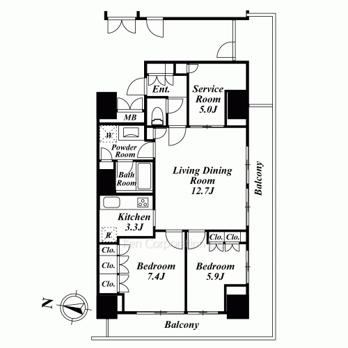 Property Blueprint /rent/tokyoapartment/search/results/137355/2012070236.html