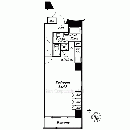 Property Blueprint /rent/tokyoapartment/search/results/165537/2012080009.html