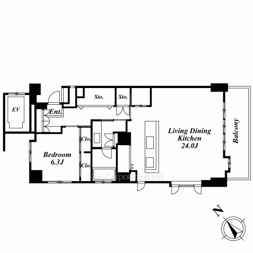 Property Blueprint /rent/tokyoapartment/search/results/165742/2012080317.html