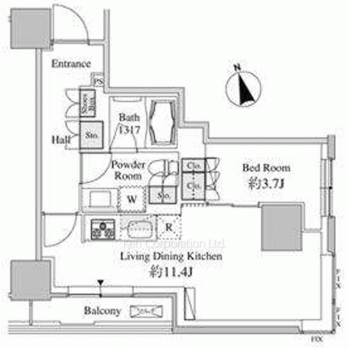 Property Blueprint /rent/tokyoapartment/search/results/165295/2012090190.html