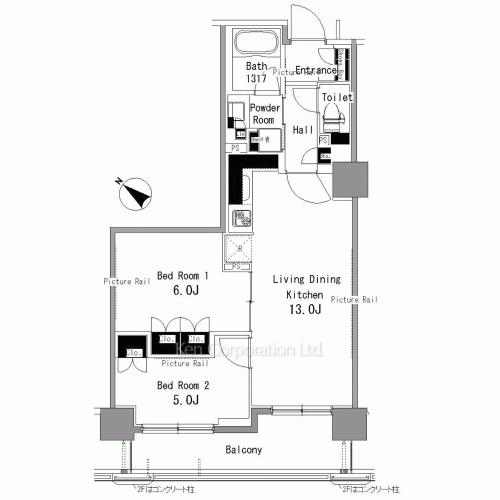 Property Blueprint /rent/tokyoapartment/search/results/150059/2012090418.html