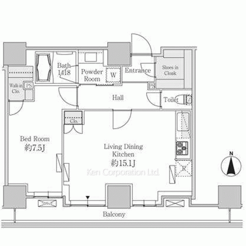 Property Blueprint /rent/tokyoapartment/search/results/165295/2012110090.html