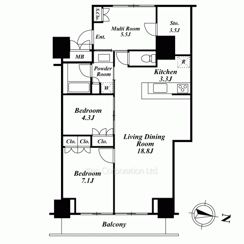 Property Blueprint /rent/tokyoapartment/search/results/137355/2012110373.html