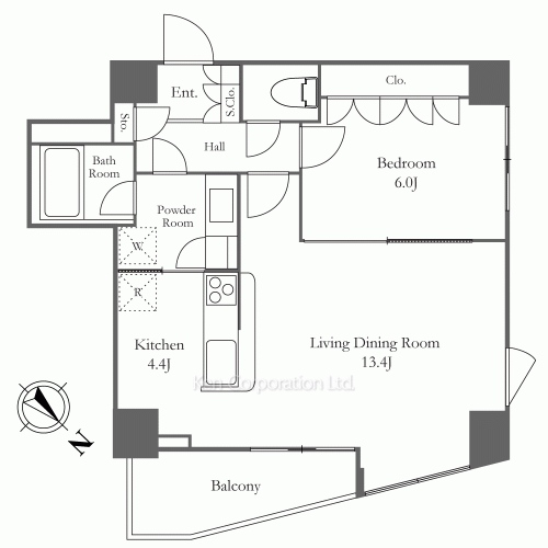 Property Blueprint /rent/tokyoapartment/search/results/158206/2012120734.html