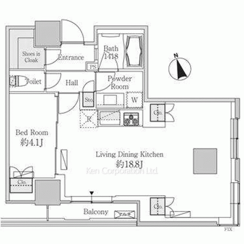 Property Blueprint /rent/tokyoapartment/search/results/165295/2012120738.html