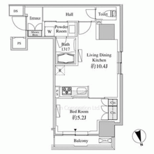 Property Blueprint /rent/tokyoapartment/search/results/165295/2013030354.html