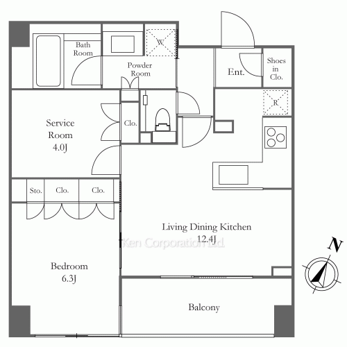 Property Blueprint /rent/tokyoapartment/search/results/171354/2013030871.html
